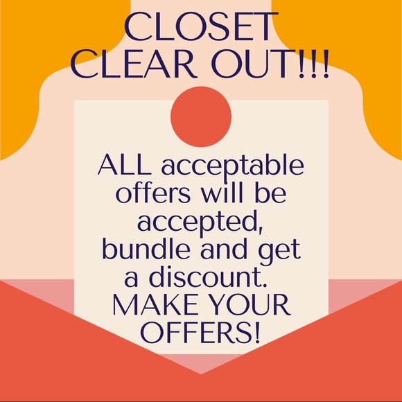 Accessories - CLOSET CLEAR OUT!